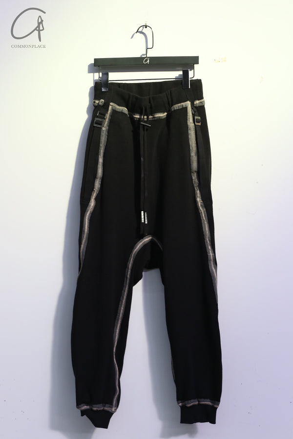 Boris Bidjan Saberi stitched object dyed casual pants AW21 P9.1 ST F0406C